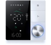 WiFi Thermostat Air Conditioner Temperature Humidity Controller USB Power LCD Touch Screen Google Home Alexa