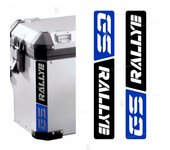 Kit de pegatinas adhesivas de vinilo Maletas BMW GS RALLYE 1300 1250 1200 GS - 2 unidades  - Calidad alta - Fácil de aplicar - Marca PixelArt!