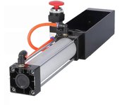 Pneumatic Can Crusher Push Valve Cylinder Cans Crusher Aluminum Can Crusher Tool jy