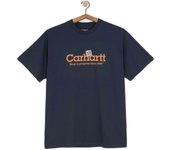Camiseta de Manga Corta Carhartt WIP  para hombre en color azul