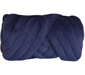 Cotton Polyester Chunky Yarn Arm Knitting Yarn Knitting Jumbo Tubular Yarn Bulky Yarn for Pillow Crochet Weaving Cushion Pet Bed