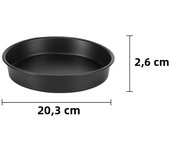 Round Air Fryer Accessories Set Silicone Airfryer Basket Mold Liner Reusable Oven Grill Baking Rack Pizza Cake Pan Tray
