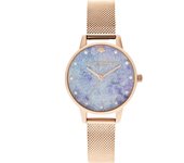 Olivia Burton Reloj Mujer Analogico Cuarzo con Correa de Acero OB16US44