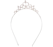 Kids Rhinestone Tiara Princess Headband for Girls Birthday Accessories Bridal Crystal Crown Tiara Wedding Hair Jewelry
