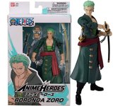 Figura bandai one piece anime heroes roronoa zoro