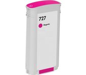 Compatible hp 727 magenta cartucho de tinta b3p20a / f9j77a para designjet t1500, t1530, t2500, t2530, t920, t930