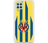 Funda original compatible con Samsung Galaxy A22 4G - Villarreal escudo fondo amarillo