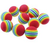 Cat Toy Balls Interactive for Indoor Cats Best Kitten Favorite Gift Soft Foam Ball Chase Quiet Playing Cats Stuff Supplie