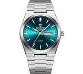 BINBOND Top Brand Luxury Men Quartz Watches Original Watch for Man Waterproof Luminous Date Week Stainless Steel Wristwatch Male