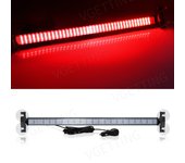 Car Emergency Grill Warning Lamp 80 LED Strobe Police Lights Red Blue Windshield Auto Bar Traffic Advisor Flashlight 12V 24V