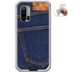 Tumundosmartphone Funda Gel Tpu para Ulefone Armor 7 diseño Vaquero Dibujos