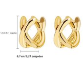 Charm Gold Plated Mini CZ Zircon Hoop Earrings for Women Stackable Cartilage Piercing Hoops Huggie Earclips Jewelry Girls Gift