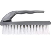 Cuchillo de Fregado con Forma y Mango de Agarre Curvo, Fibras de Plástico Sintético Dura y Duradero, Forma Ergonómica Ideal para Funda Profunda