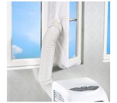 Kit de burletes para Ventanas para Aires acondicionado portátiles y secadoras de ropa - 4 m - color Blanco