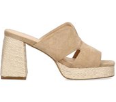 SANDALIA ZUECO ETIKA 30009 ARGAGA, MUJER TAUPE