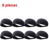 10-1PCS Sports Sweatband Breathable Sweat Absorbent Headband Soft Smooth Outdoor Sport Yoga Headband Hair Head Band