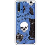 Funda compatible con Xiaomi Redmi 9T/Pocophone M3 - Patron Maldiciones