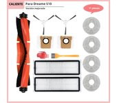 For Dreame S10 Xiaomi Mijia Omni X10 Robot Vacuum Cleaner Accessories Main Side Brush Filter Mop Rag Dust Bags Sup Accessories