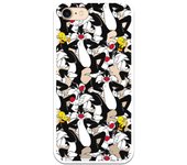 Funda original compatible con iPhone 7 o IPhone 8 o SE 2020 con un diseño de Patron Sylvestre y Piolin