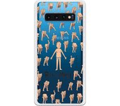 Funda original compatible con Samsung Galaxy S10 Plus - Rick y Morty Jerry Smith