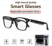 2024 Cámara inteligente música gafas de sol auriculares inalámbricos Bluetooth auriculares HIFI sonido auriculares conducción gafas manos libres llamada