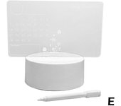 Lampara de notas LED creativa FACULX para niños, luz nocturna con tablero de mensajes USB, envio 24h