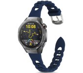 Correa de silicona para Huawei Watch GT 5 - 46mm / GT 5 - 46mm / GT 4 - 46mm / Amazfit GTR 4 / Bip 5 / Garmin Vivoactive 4, Diseño Cadenas Ancho 22mm