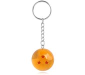 Japanese Cartoons Z 1-7 Stars Goku Star Spherical Keychain Men Car Women Bag Accessories
