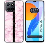 Funda Silicona para Huawei Honor X8 5G diseño Mármol 04 Dibujos