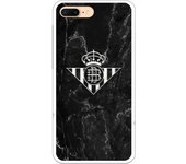 Funda original compatible con iPhone 7 Plus - Real Betis Balompié Escudo Marmol - TPU MATE