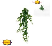 1pcs Artificial Vine Plants Hanging Large Bundle Ivy Leaf Green Plant Plastic Vine Plant Leaf Home Wedding Garden Tube Deco