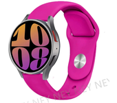 Silicone Band For Samsung Galaxy Watch 7 6/5/pro/4/6 Classic/active 2 43-47-44mm 20mm/22mm sport bracelet huawei gt 4/3/2 strap