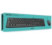 Teclado y Ratón Logitech Desktop MK120