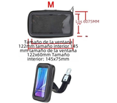 Funda para Teléfono Móvil Impermeable para Bicicleta y Motocicleta con Soporte para GPS y iPhone Samsung Estilo Universal