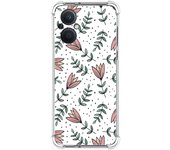 Funda Silicona Antigolpes para Oppo A96 5G diseño Flores 01 Dibujos