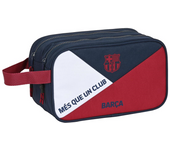 Neceser 2 Cremalleras Adapt.Carro F.C.Barcelona "Corporativa" 26X15X12,5Cm (Safta 812225518)