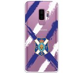 Funda original compatible con Samsung Galaxy S9 Plus - Club Deportivo Tenerife Escudo Clear - TPU TRANSPARENTE
