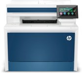 Multifunción Láser Color HP LaserJet Pro 4302dw/ WiFi/ Dúplex/ ADF/ Blanca y Azul