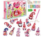 Children's Cartoon Princess Magic Gem - Pirate Diamond Painting - Little Monster Children's Set - Handmade DIY Keychain Sticker