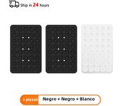 1Pc 3Pcs Double Sided Silicone Suction Cup For Mobile Phone Adhesive Silicone Rubber Sucker Pad Detachable Hands-Free Wall Stand