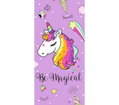 Toalla Terciopelo Estampada Magical Malva 75X150 Cm (Secaneta 60469095)