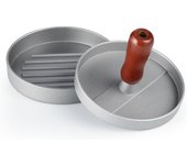 Aluminio hamburguesa impresora Patty maker, antiadherente hamburguesa impresora Patty Molde, Grill relleno Presser