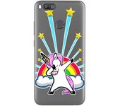 Tumundosmartphone Funda Gel Transparente para Xiaomi Mi 5X / Mi A1 Diseño Unicornio Dibujos