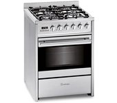 Cocina a gas natural Meireles E 610 X NAT ST - Color Acero Inox  - 4 fuegos/zonas