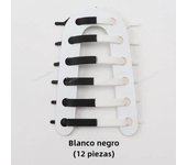 12Pcs Silicone Shoelaces for Shoes Elastic Laces Sneakers No Tie Shoe laces Kids Adult Rubber Shoelace One Size Fits All Shoes