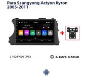 MEKEDE New Android System 8227 RDS Car Radio Multimedia for Ssangyong Kyron Actyon 2005 - 2011 Autoradio Carplay FM GPS BT Wifi