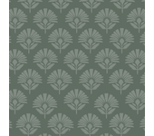 Papel Pintado Floral Verde Sage