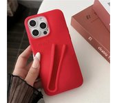 New Rhode Lipstick Lip Holder Soft Silicone Case for iPhone 16 15 14 Plus 13 12 11 Pro Max Portable Lip Gloss Holder Phone Cover