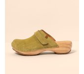 El Naturalista Zuecos N5834 LUX SUEDE HERBAL / SHOKUNIN para Mujer color Herbal