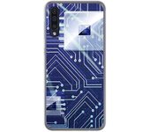 Tumundosmartphone Funda Gel Tpu para Samsung Galaxy A50 / A50s / A30s diseño Circuito Dibujos